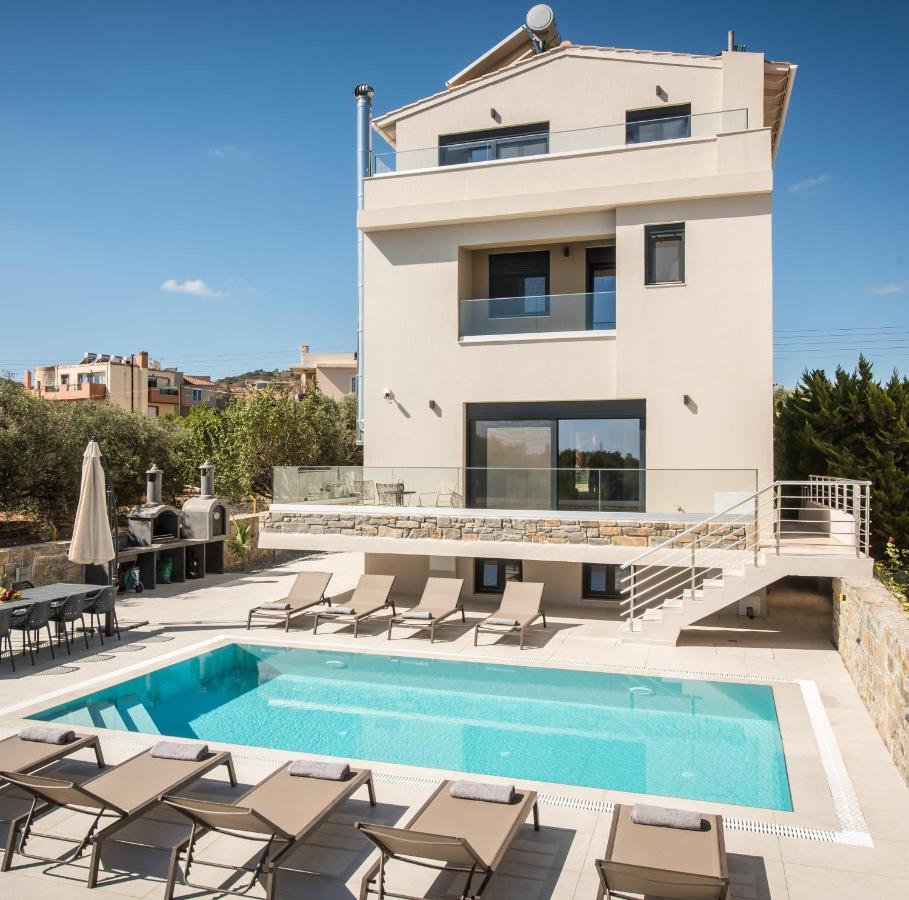 Luxury Villa Marelina Hersonissos  Ngoại thất bức ảnh
