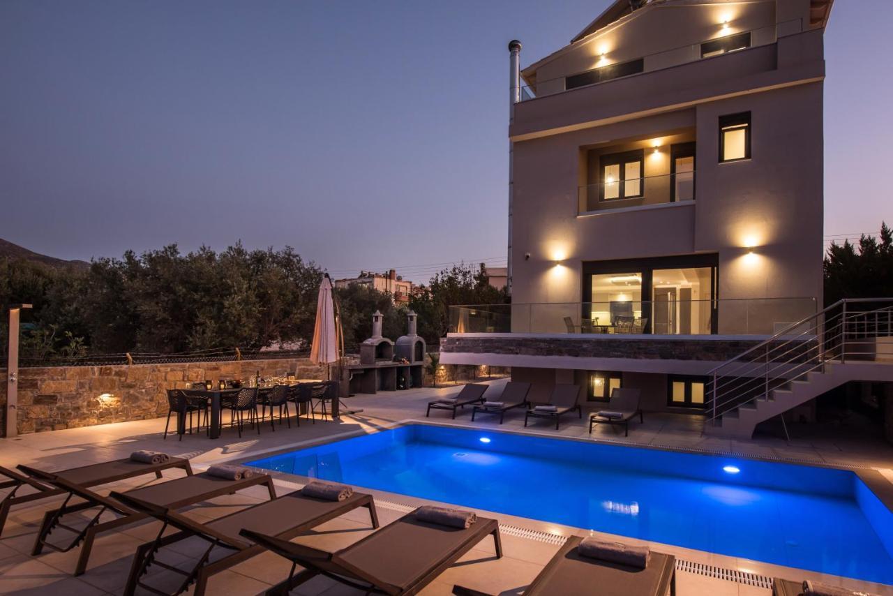 Luxury Villa Marelina Hersonissos  Ngoại thất bức ảnh